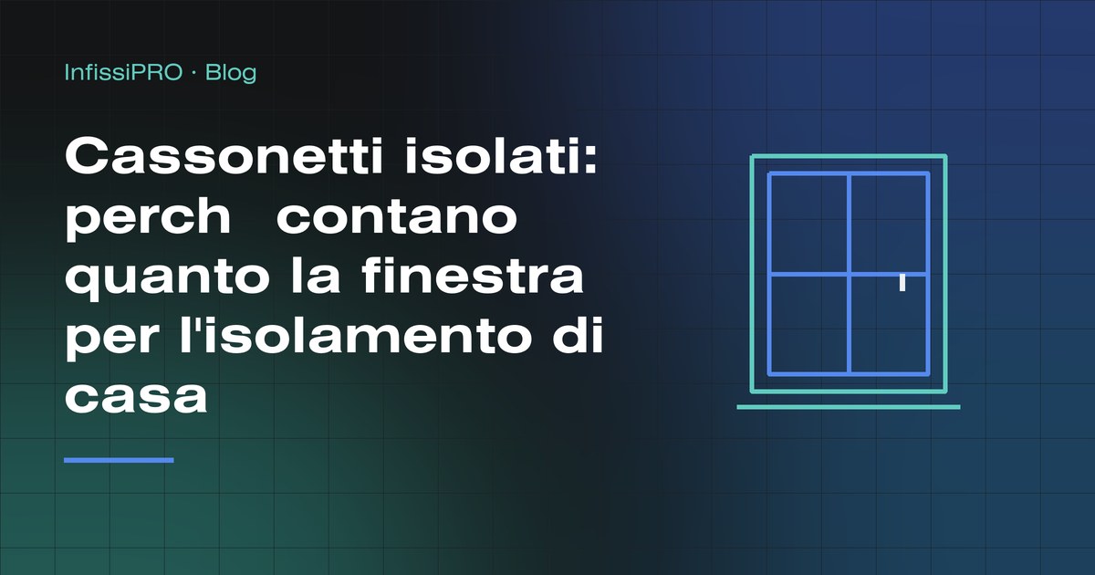 Finestra moderna con cassonetto per tapparella integrato nella parete di un soggiorno luminoso